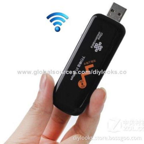MF668A WCDMA 21.6Mbps 3G Wireless Modem with TF Card Slot, Black